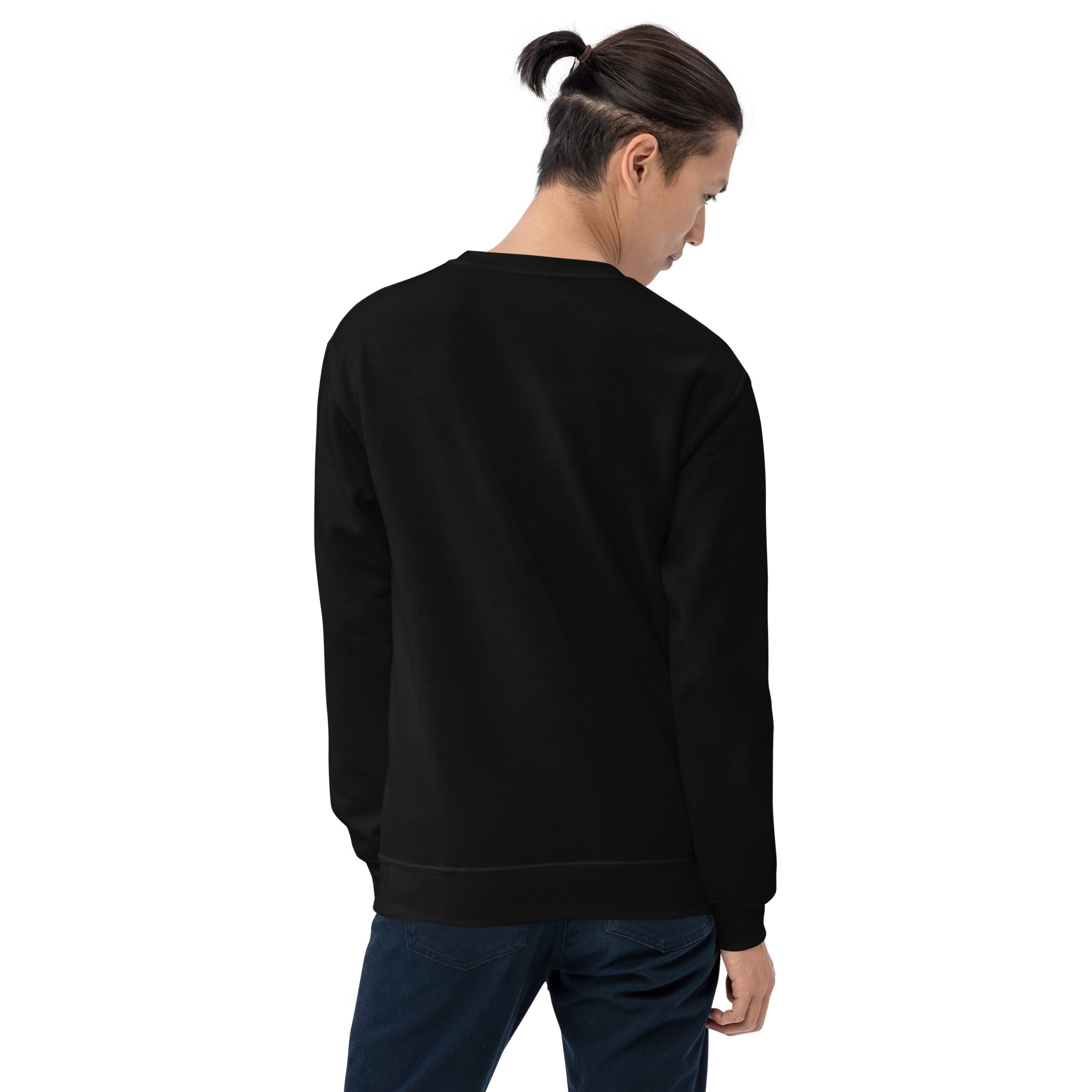 Leo Season sweatshirt: gold sunburst lion crest on a unisex crewneck