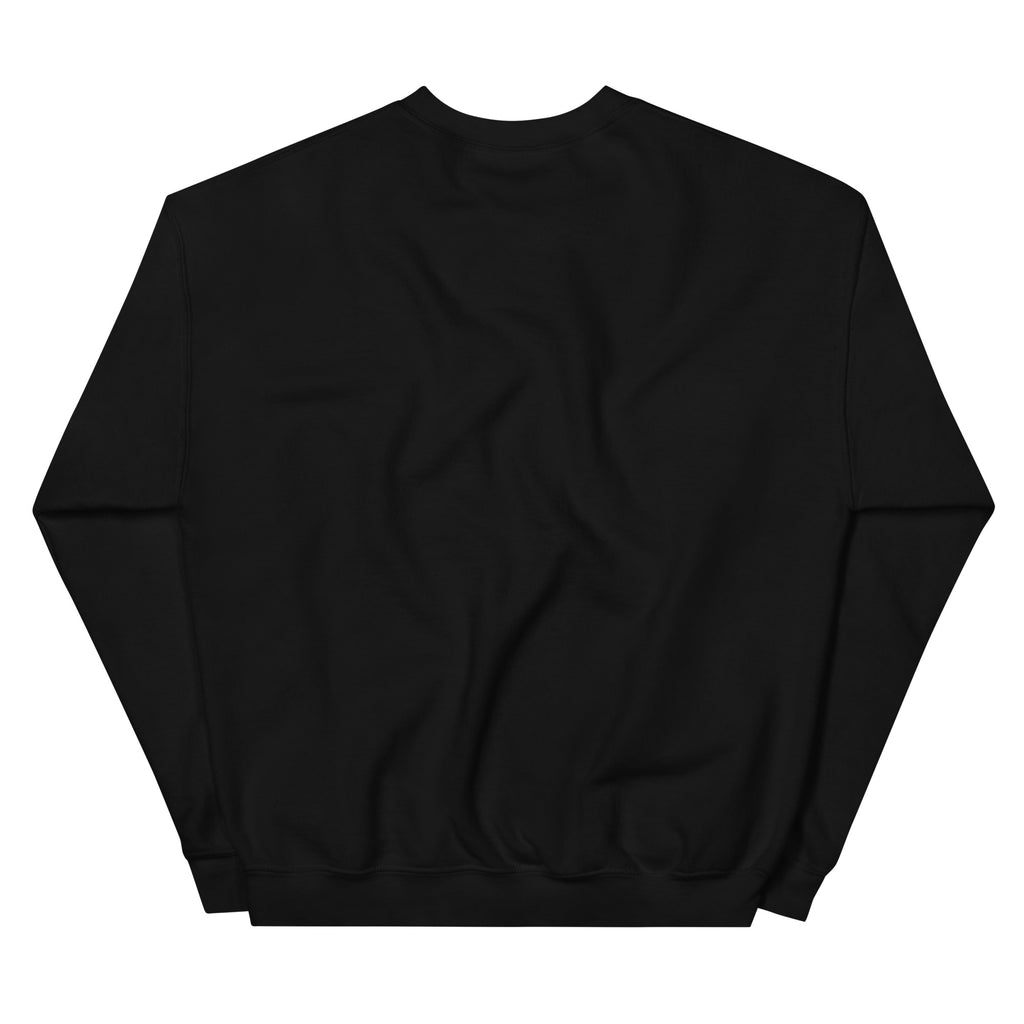 Libra Rose Crest sweatshirt: rose and vine scales crest on a unisex crewneck