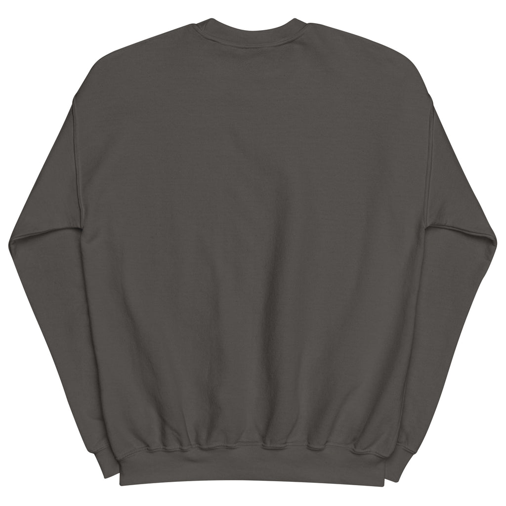 Ram Star Circuit sweatshirt: line art ram in a constellation ring on a unisex crewneck