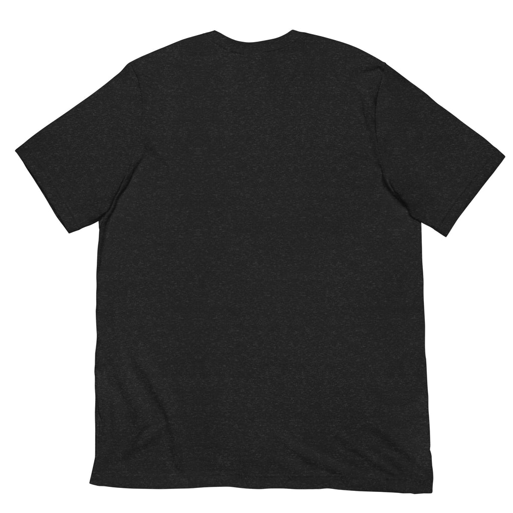 Born to Wander tee: arrow over mountain peaks in burnt sienna on a unisex Sagittarius t-shirt